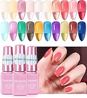 DouborQ 20 Colors Jelly Gel Nail Polish Set — image 2