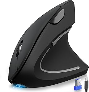 TECKNET Ergonomic Vertical Mouse TK-MS007