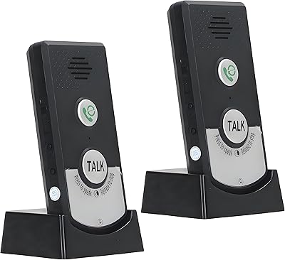 WALFRONT 2-Way Wireless Intercom Doorbell System