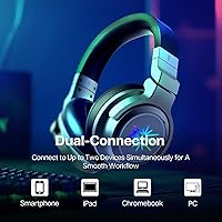 Linsoul Kiwi Ears Aventus Bluetooth 5.4 Over Ear Headphones — image 4