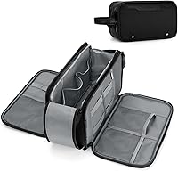Wedama Toiletry Bag for Men, Black — image 1
