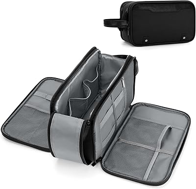 Wedama Toiletry Bag for Men, Black