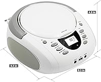 LONPOO LP-D01 CD Player Boombox — image 6