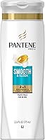 Pantene Pro-V Smooth & Sleek 2 in 1 Shampoo & Conditioner, 12.6 fl oz — image 1