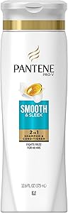 Pantene Pro-V Smooth & Sleek 2 in 1 Shampoo & Conditioner, 12.6 fl oz Review