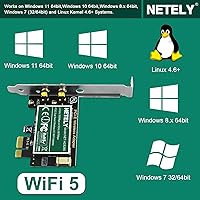 NETELY NET-AC8265 Dual Band Wireless-AC 1200Mbps PCIe WiFi Adapter with Bluetooth 4.2 — image 4