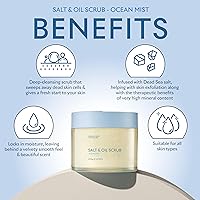 SEACRET Minerals From The Dead Sea Salt & Oil Scrub, Ocean Mist, 14.1 Fl Oz — image 5