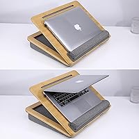 SUMISKY Adjustable Lap Desk with Cushion for Laptops up to 15.6 Inch — image 2
