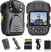 PatrolMaster PMD5 Body Camera 1296P UHD with Audio and Night Vision (64GB) — image 1