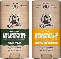 Dr. Squatch Natural Deodorant for Men - Pine Tar & Summer Citrus 2-Pack — image 1