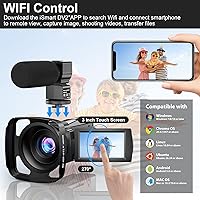 FJFJOPK 5K Video Camera Camcorder HDV255K — image 4