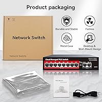 STEAMEMO 8-Port PoE+ Switch 120W — image 9