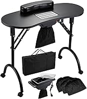 Faquenc Nail Table with Dust Collector — image 1