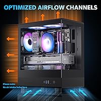 darkFlash DB330M Micro-ATX PC Case — image 7