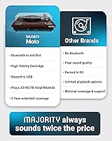 Majority Moto Bluetooth Turntable — image 7