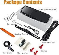 VECLESUS VT1 1080P Wired Car Backup Camera Kit — image 7