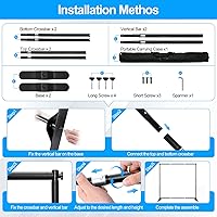 FUDESY 8x8 ft Backdrop Banner Stand — image 6