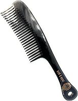MAN & MANE Premium Handmade 100% Oxhorn Long Detangling Hair Comb — image 7