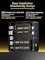 GMKtec Nucbox K6 Mini Gaming PC AMD Ryzen 7 7840HS 1TB SSD 16GB RAM — image 5