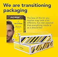 Cleverman Hair & Beard Dye Kit for Men - Light Brown — image 6