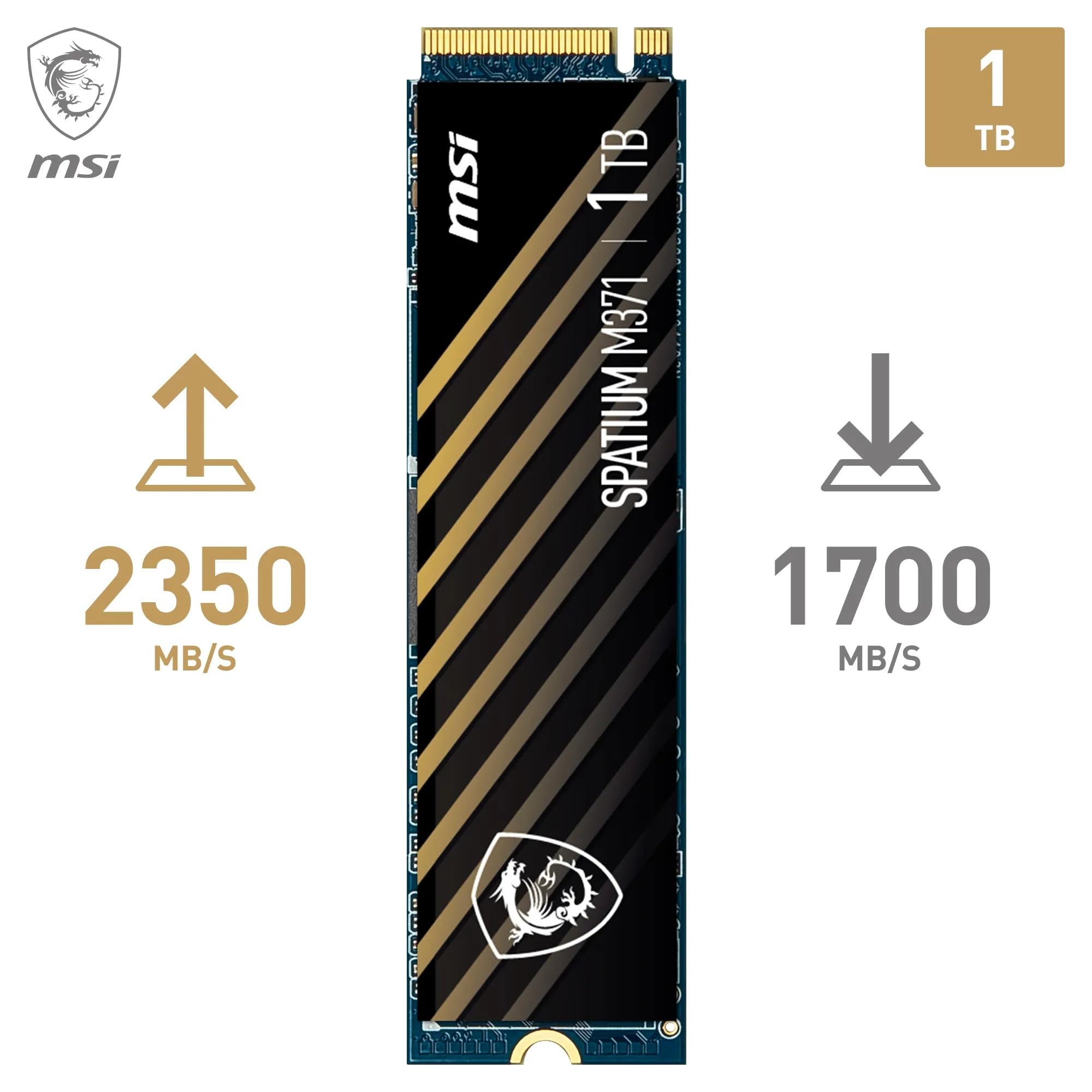MSI SPATIUM M371 NVMe M.2 1TB | Review & Rating