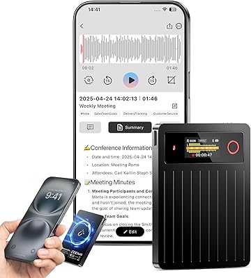 Powerextra AI Voice Recorder 64GB