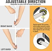 JoNeighbors Long Handled Toenail Clippers S-20 (50cm) — image 4