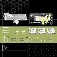 MSI MAG CoreLiquid E360 White AIO CPU Liquid Cooler — image 9
