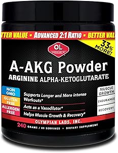 Olympian Labs PSN A-AKG Powder 240g Review