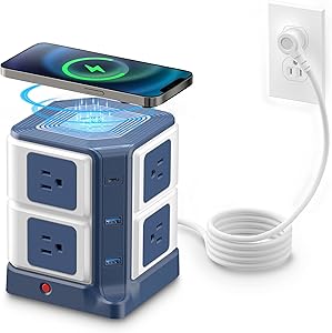 BESTEK PD 20W USB C Power Strip with Wireless Charger Review