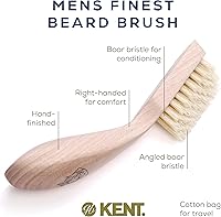 Kent BRD2 Boar Bristle Beard Brush — image 4