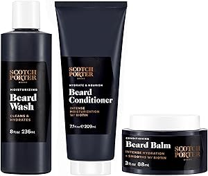 Scotch Porter Beard Wash, Conditioner & Balm Review