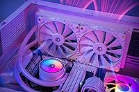 ID-COOLING ZOOMFLOW 280 XT LITE White CPU Water Cooler — image 5