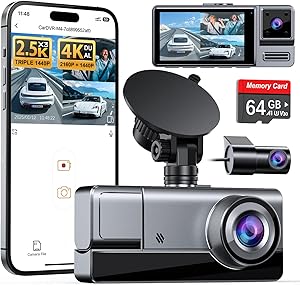 Icesky M4 3-Channel Dash Cam Review