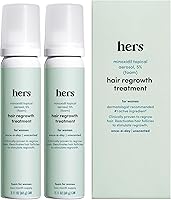 hers Hair Regrowth Treatment Minoxidil 5% Foam 2 Pack — image 1