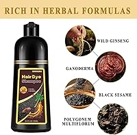 TYAYW Dark Brown Hair Dye Shampoo 500ml — image 5