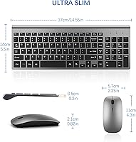 TopMate Wireless Keyboard and Mouse Combo — image 6
