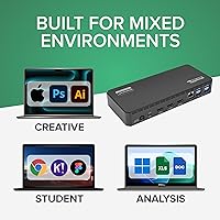 Plugable USB-C Triple Display Docking Station UD-3900PDZ — image 8