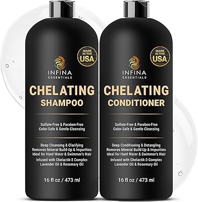Infina Essentials Chelating Hard Water Shampoo and Conditioner Set