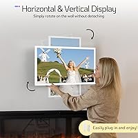 NexFoto 27-inch Touchscreen Digital Photo Frame — image 6