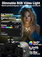 Moman LED Camera Light MTUMO-PC8-BKUK — image 2