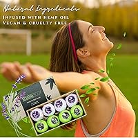 Schone Body Hemp Bath Bombs, Set of 8 - Mint & Lavender Scents — image 6