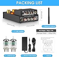 Douk Audio X1 HiFi Stereo Bluetooth 5.0 Vacuum Tube Amplifier — image 9