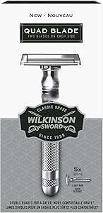 Wilkinson Sword Quad Blade Razor for Men with 5 Refills Review