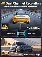 ARIFAYZ Q4 4K Dash Cam Front and Rear — image 2