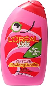 L'Oreal Kids Extra Gentle 2-in-1 Shampoo, Strawberry Smoothie, 9 fl oz Review