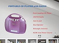 HANNLOMAX HX-327CD Portable CD Player with AM/FM Radio — image 2