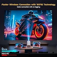 TMY 1080P Projector with WiFi and Bluetooth — image 5