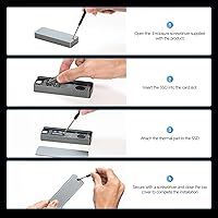 fanxiang MD85 SSD Enclosure with Cooling Fan, 4TB, USB 3.2 Gen 2 — image 9