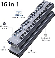 ACASIS 16-Port USB 3.1 Hub — image 2